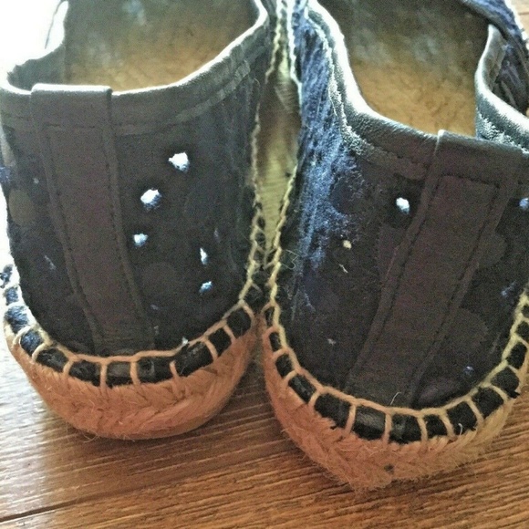 NEW  L.K. Bennett Espadrilles Navy - Picture 6 of 8